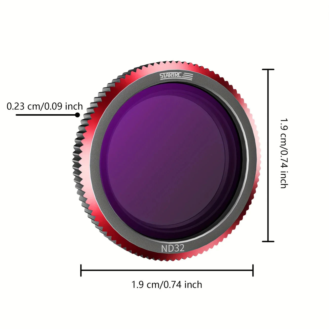 STARTRC DJI NEO 4-Pack Camera Lens Filters Set ( MCUV/ND8/16/32 )
