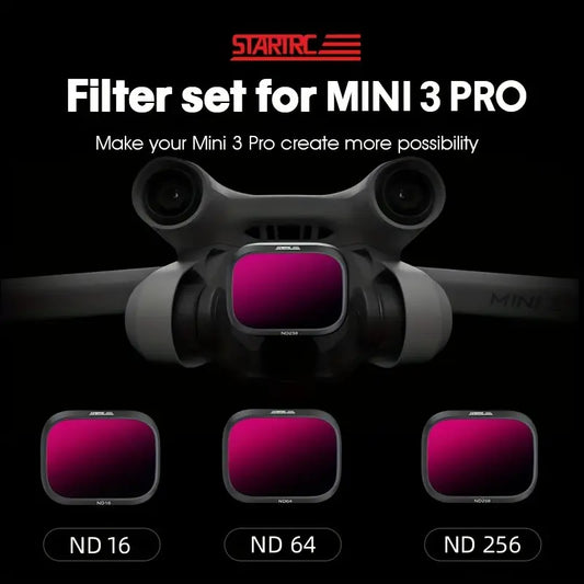 STARTRC DJI Mini 3 Pro (ND16 ND64 ND256) Filter Set