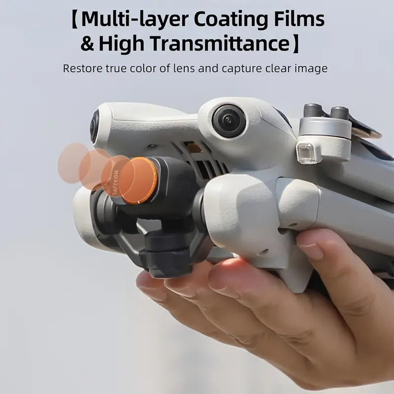 Sunnylife DJI Mini 4 Pro Lens Filter Set (ND 8, 16, 32, 64)