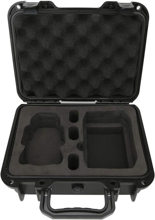 Portable Compact Waterproof Case for DJI Mavic Mini 2 Drone and Remote Control - Holds up to 4 Batteries!