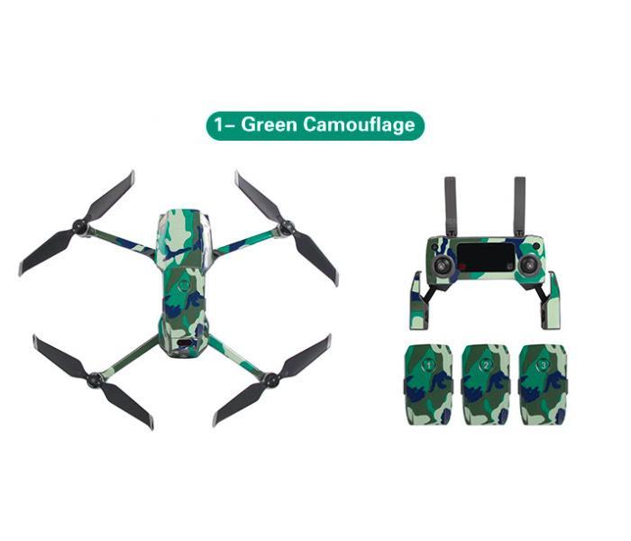 Green Camo Sticker Kit for Mavic 2