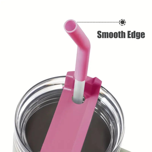 8pcs Silicone Straw Tips For Lizzard Voyager, Cruiser or Stanley Cup
