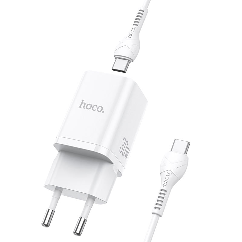 HOCO 30W PREMIUM FAST CHARGER - TYPE C TO TYPE C