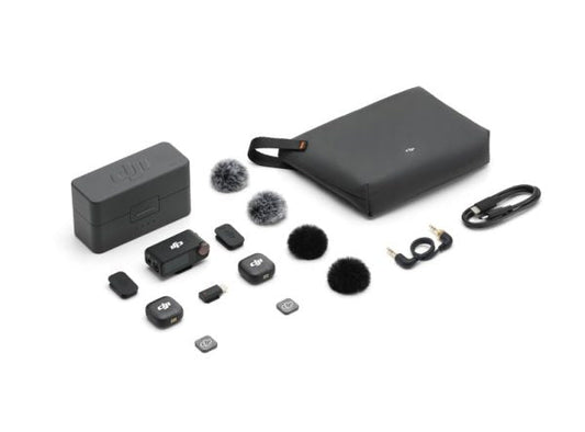 DJI MIC 3 (2 TX + 1 RX + CHARGING CASE)