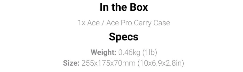 Insta360 Ace/Ace Pro Carry Case
