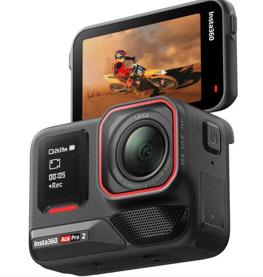 Insta360 Ace Pro 2 Action Camera + Dual Battery Bundle