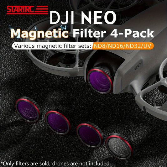 STARTRC DJI NEO 4-Pack Camera Lens Filters Set ( MCUV/ND8/16/32 )
