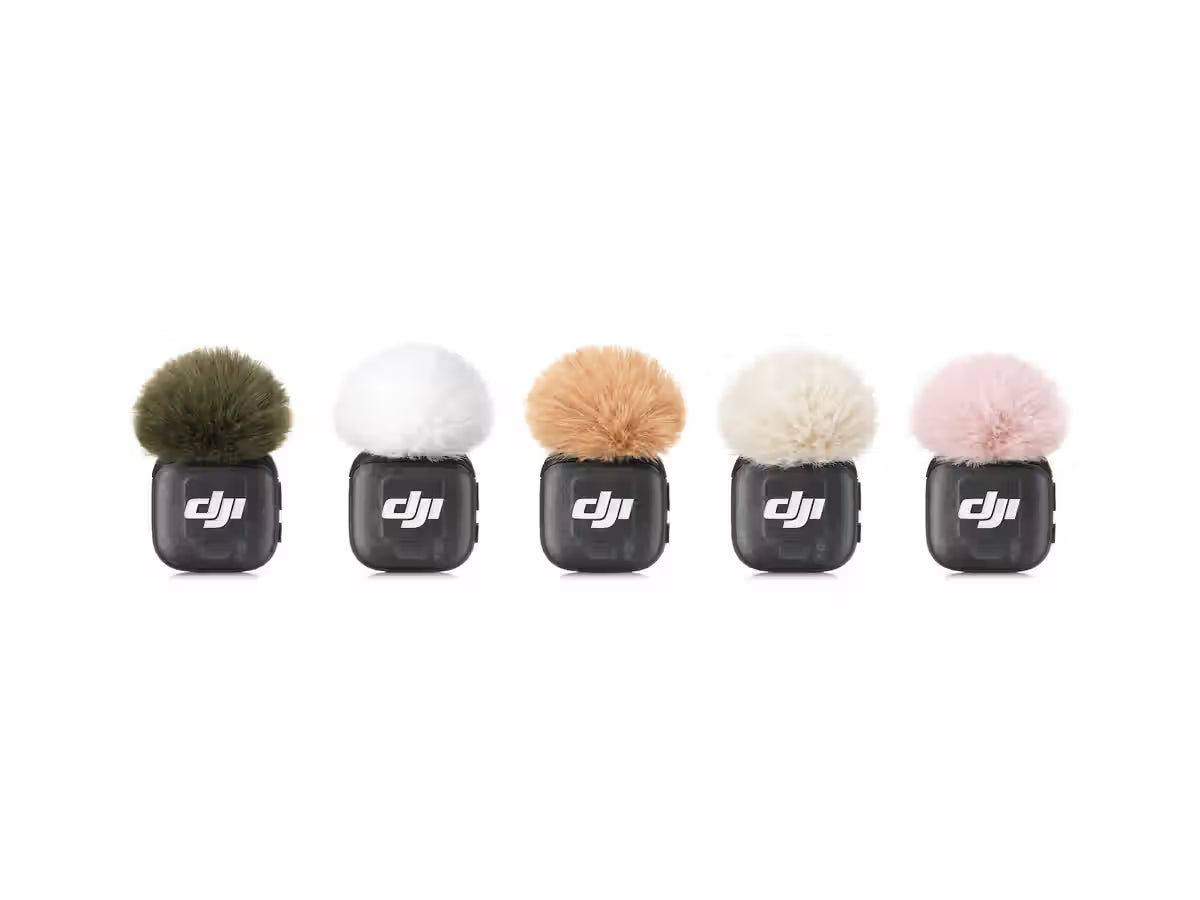 DJI MIC 3 MULTI-COLOR WINDSCREENS