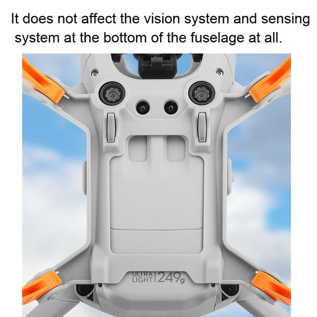 Sunnylife Foldable Spider Landing Gear for DJI Mini 3 Pro (ORANGE)