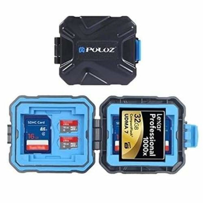 The Tech Dad Combo (PULUZ Memory Card Holder & 7 Port Charging Hub)