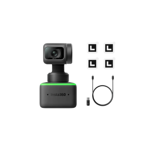 Insta360 link WebCam AI 4K 1/2″ Sensor, AI Tracking, Gesture Control, HDR