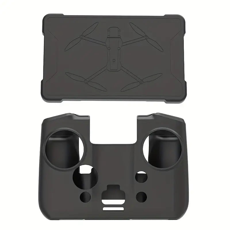 2pcs Silicone Case + Screen Protector and Dust Cover Set for DJI Mavic 4 Pro RC PRO 2 Remote Control