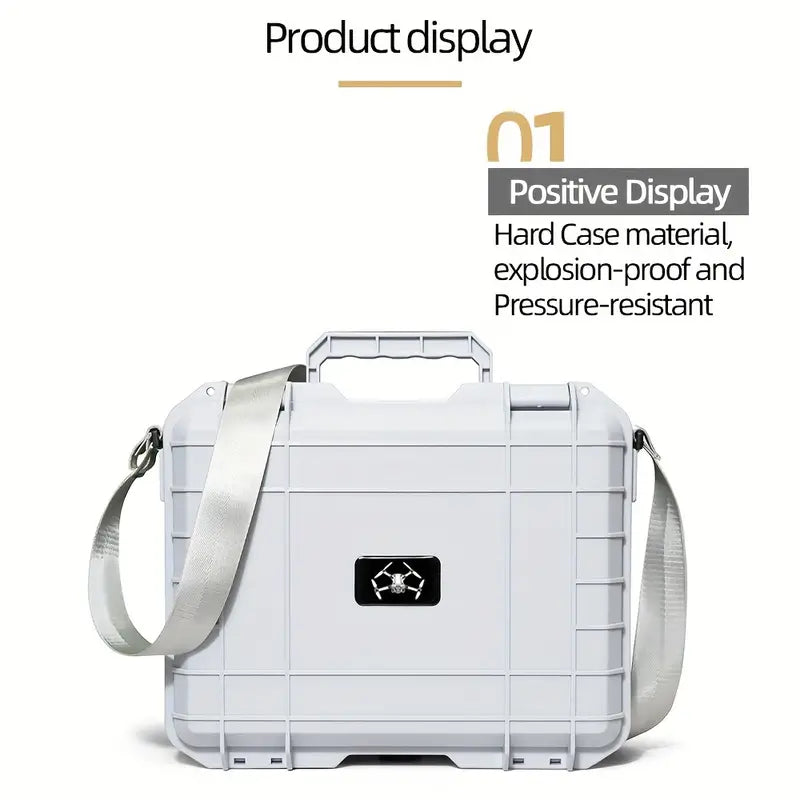 DJI Mini 4 Pro Explosion Proof Box With For DJI Mini 4 Pro Carrying Case For DJI RC-N2 RC 2 ** CAN STORE UP TO 7 BATTERIES**