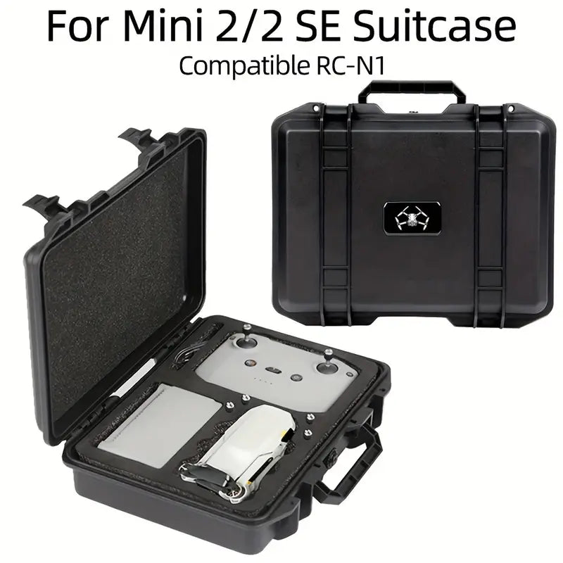 DJI Mini 2/ Mini 2 SE/ 4K Storage Case Explosion-proof Hard Case ** Can Store up to 4x Batteries **