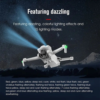 STARTRC Mini 3 Glasses Light, Headlight Flashing Warning Light, Drone Night Flight Colourful Light