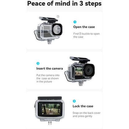 Waterproof Dive Housing 30M Case for DJI OSMO ACTION 3/4