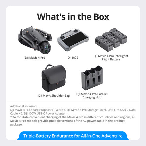 DJI MAVIC 4 PRO FLY MORE COMBO (DJI RC 2)