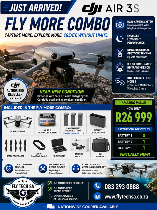DJI Air 3S Fly More Combo / Pre Owned