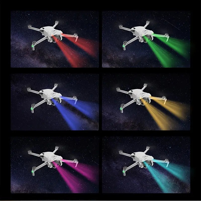 STARTRC Mini 3 Glasses Light, Headlight Flashing Warning Light, Drone Night Flight Colourful Light