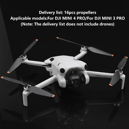 16pcs Replacement Propellers for DJI Mini 4 Pro/Mini 3 Pro (GENERIC)