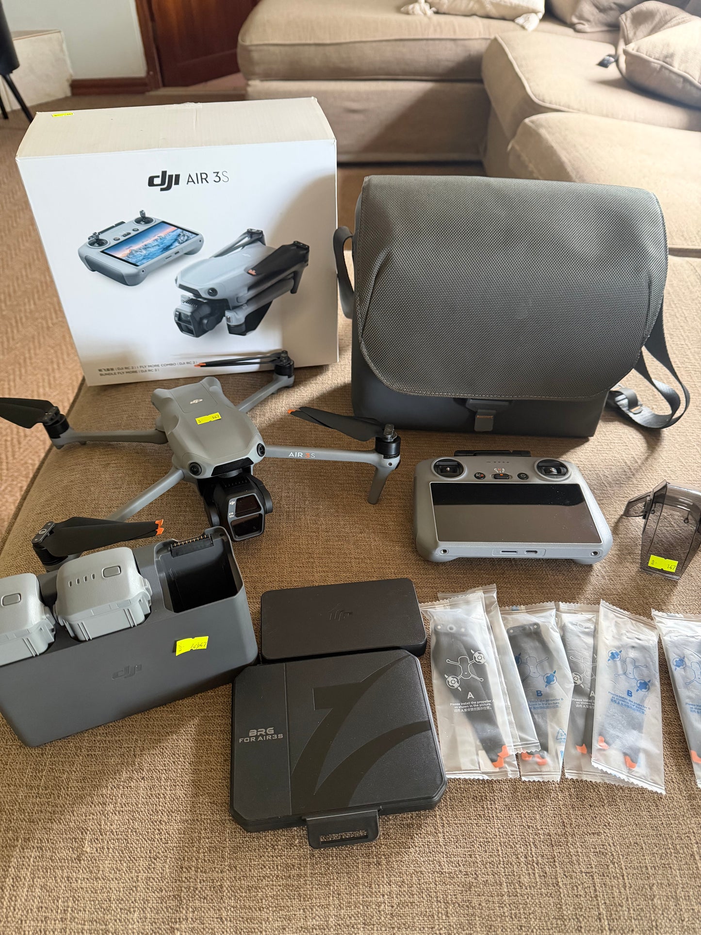 DJI Air 3S Fly More Combo / Pre Owned