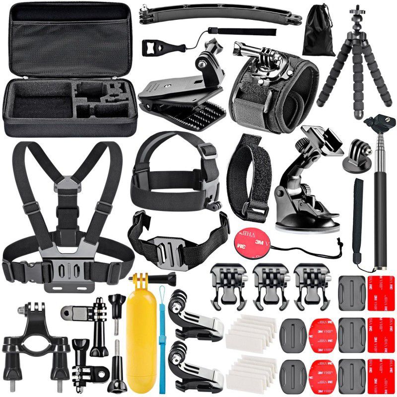 DRONE GEAR 50 in 1 GoPro Hero Accessories & DJI Osmo Action Accessory Kit