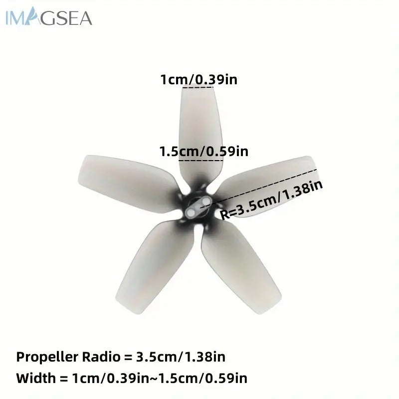 IMAGSEA 4pcs Avata Propellers Replacement with Screws & Screw Driver