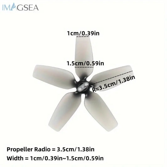 IMAGSEA 4pcs Avata Propellers Replacement with Screws & Screw Driver