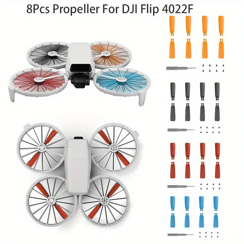 DJI Flip 4022F, Lightweight Propellers (Variety of Colours)