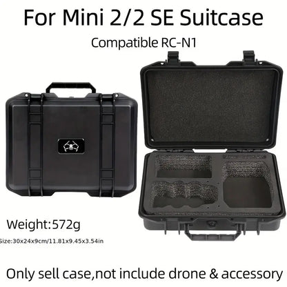 DJI Mini 2/ Mini 2 SE/ 4K Storage Case Explosion-proof Hard Case ** Can Store up to 4x Batteries **