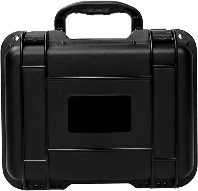 Portable Compact Waterproof Case for DJI Mavic Mini 2 Drone and Remote Control - Holds up to 4 Batteries!