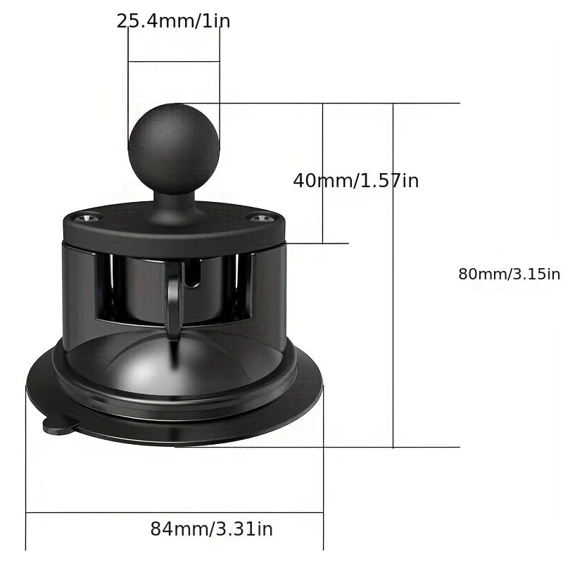Car Mounted Triangle Suction Cup