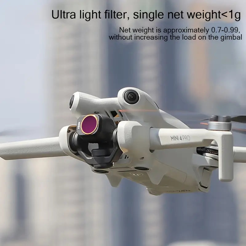 Sunnylife DJI Mini 4 Pro Lens Filter Set (ND 8, 16, 32, 64)