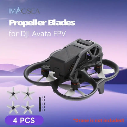 IMAGSEA 4pcs Avata Propellers Replacement with Screws & Screw Driver