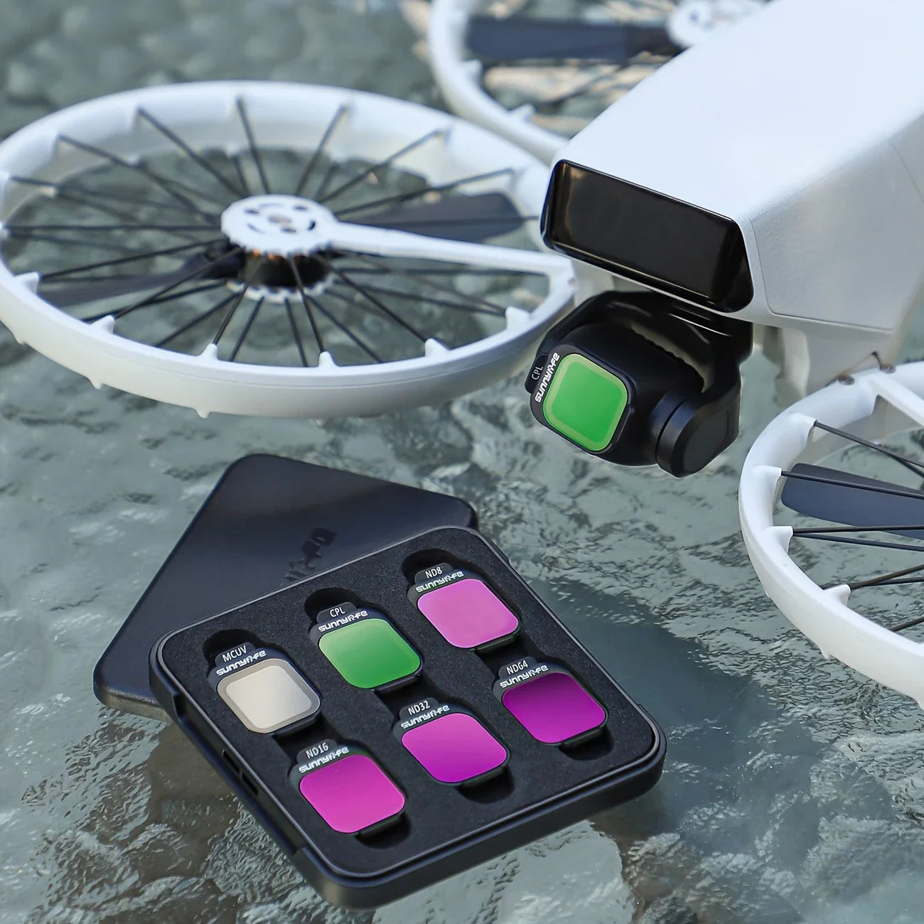 Filter Set for DJI Flip (ND16/ND32/ND64/ND128/CPL/UV)