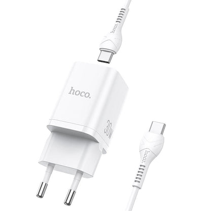 HOCO 30W PREMIUM FAST CHARGER - TYPE C TO TYPE C