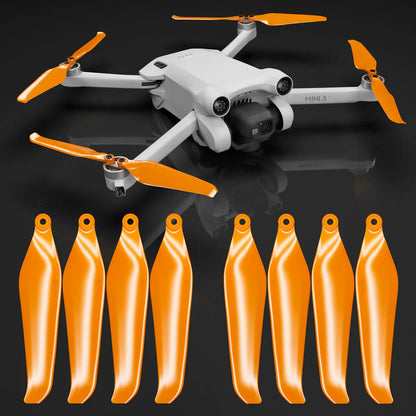 DJI Mini 3 Pro / 4 Pro STEALTH Upgrade Propellers (Variety of Colours)