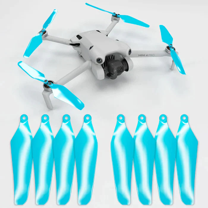 Mini 4 / 3 Pro SUPER STEALTH Upgrade Propellers (Full Set) (Variety of Colours)