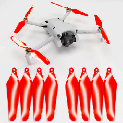 Mini 4 / 3 Pro SUPER STEALTH Upgrade Propellers (Full Set) (Variety of Colours)