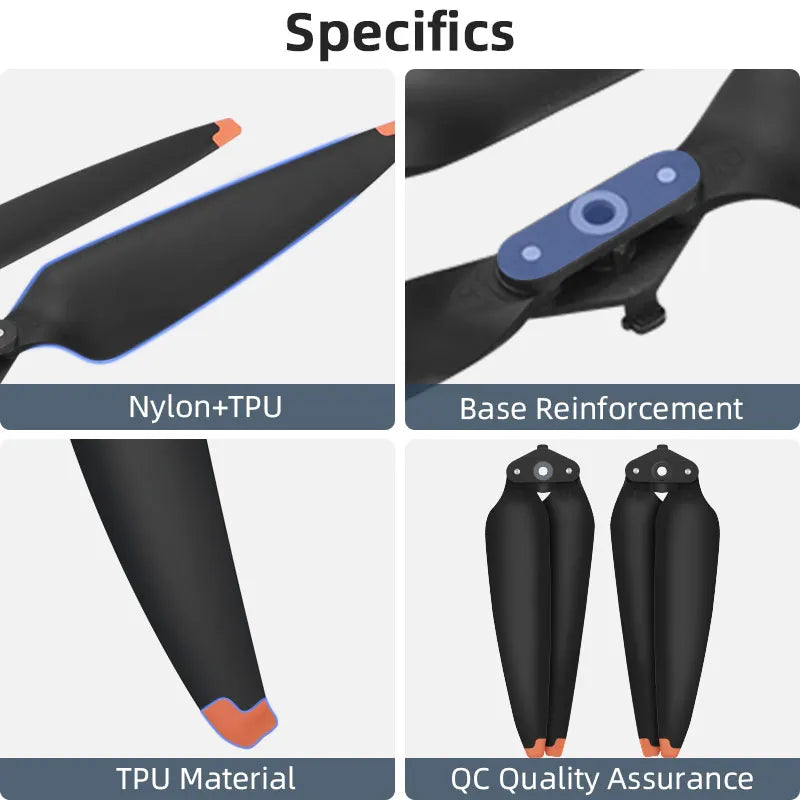 8747F Propeller Props for DJI Air 3 Drone Quick-Release Folding Blade Propellers (Generic) (Full Set)