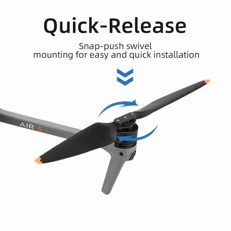 8747F Propeller Props for DJI Air 3 Drone Quick-Release Folding Blade Propellers (Generic) (Full Set)
