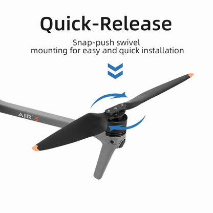 8747F Propeller Props for DJI Air 3 Drone Quick-Release Folding Blade Propellers (Generic) (Full Set)