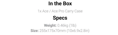 Insta360 Ace/Ace Pro Carry Case