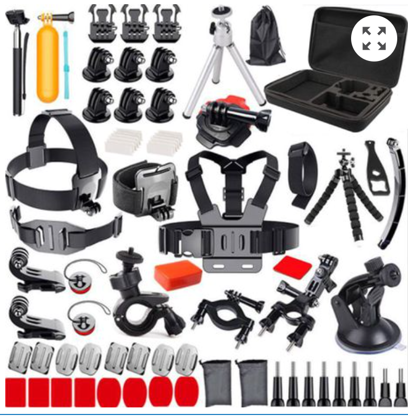 120 in 1 Action Camera Accessories Kit