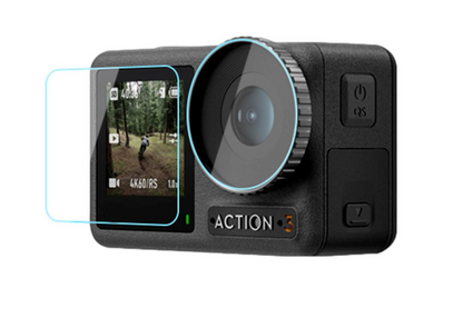 Tempered Glass Screen Protector For DJI Osmo Action 3 / 4