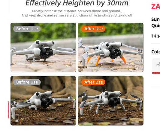 MINI 4 PRO EXTENDED SPIDER LANDING GEAR