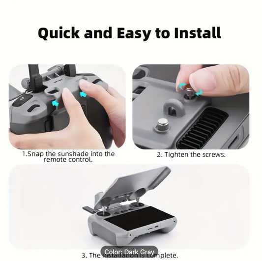 Sunshade Protective Cover For DJI RC 2, Suitable For DJI Air 3/Mini 3 Pro/Mini 4 Pro Remote Controller