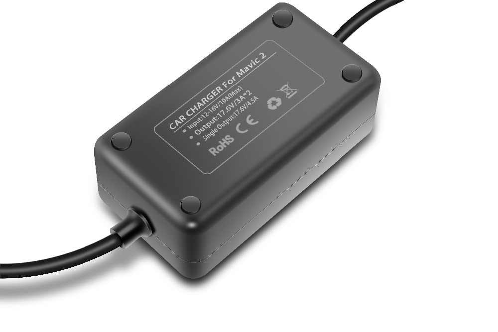 Yx Intelligent 3 IN 1 Car Charger for DJI Mavic 2