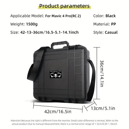 DJI Mavic 4 Pro Fly More Combo RC 2 Carrying Case