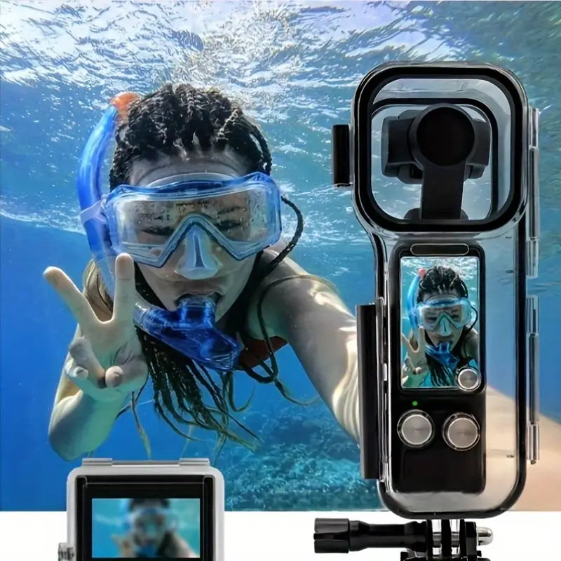 Pocket 3 Waterproof, Tempered Glass Housing